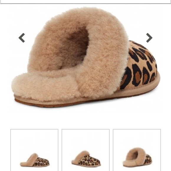 ***NWOT***UGGS Leopard Slippers - Picture 6 of 9